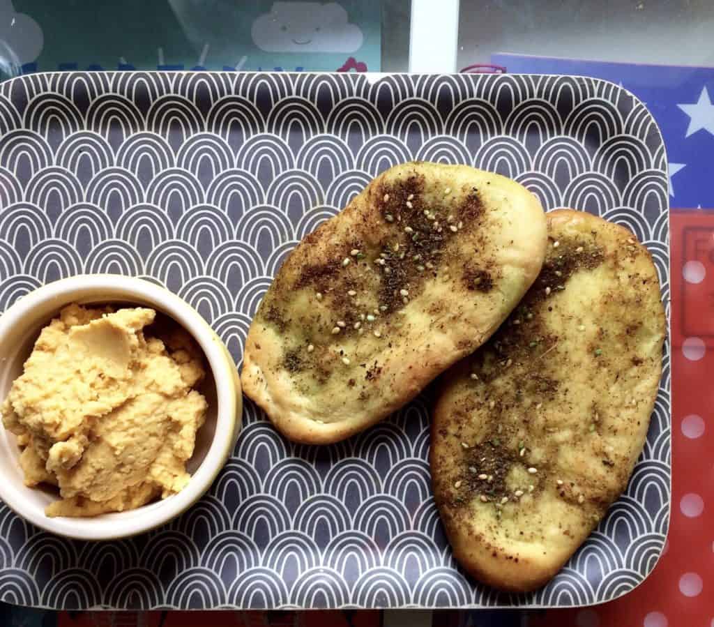 Thermomix Zaatar Flatbreads