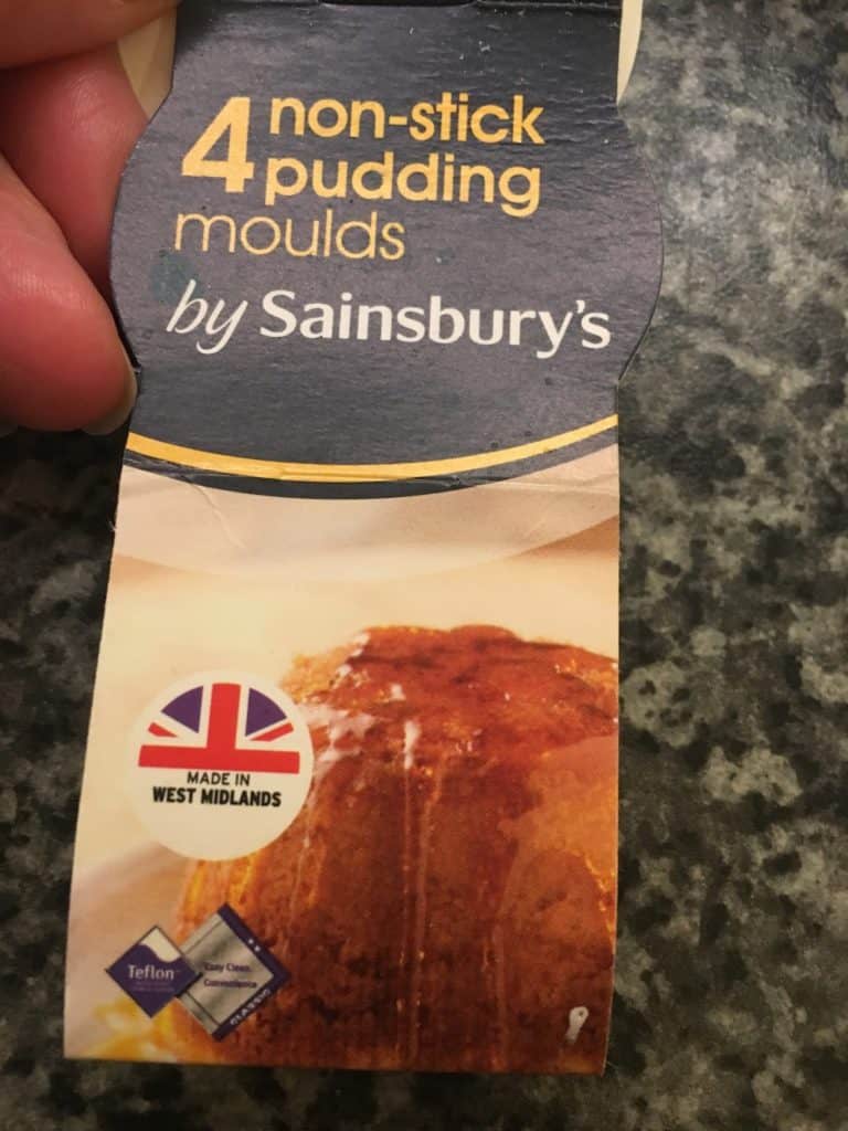 Mini Pudding basins from sainsbury's for Feisty Tapas Instant Pot Flan de Huevo / Creme Caramel