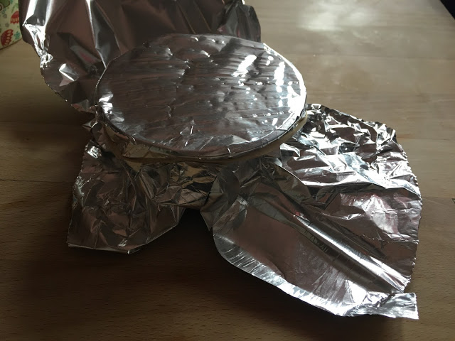 Instant Pot Flan de Huevo / Creme Caramel by Feisty Tapas - step 6 cover with foil