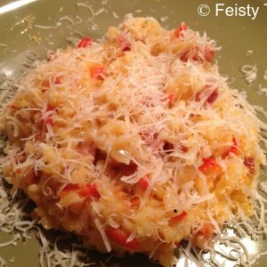 Chorizo and Red Pepper Risotto (recipe)