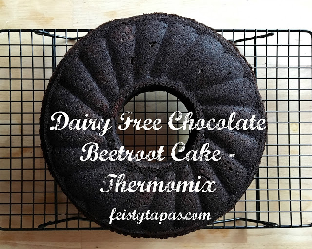 Dairy Free Chocolate Beetroot Cake - Thermomix Deliciously moist and chocolatey Thermomix cake