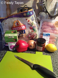 Really Easy chicken fajitas a la Feisty Tapas Really Easy chicken fajitas a la Feisty Tapas