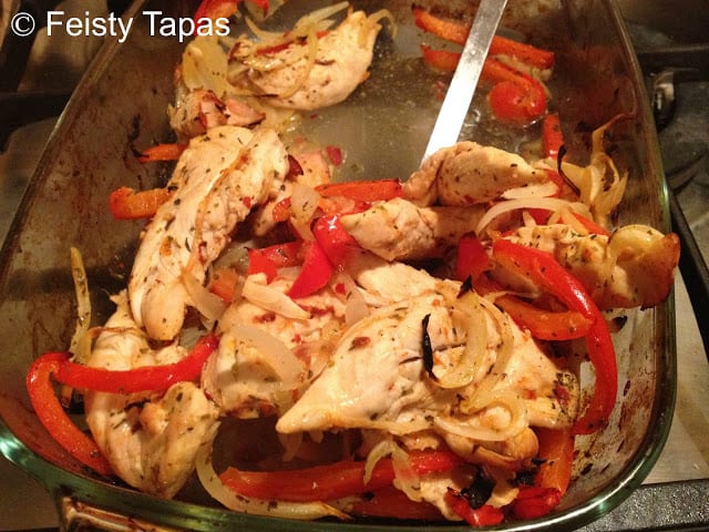 Recipe: Really easy chicken fajitas a la Feisty Tapas Recipe: Really easy chicken fajitas a la Feisty Tapas