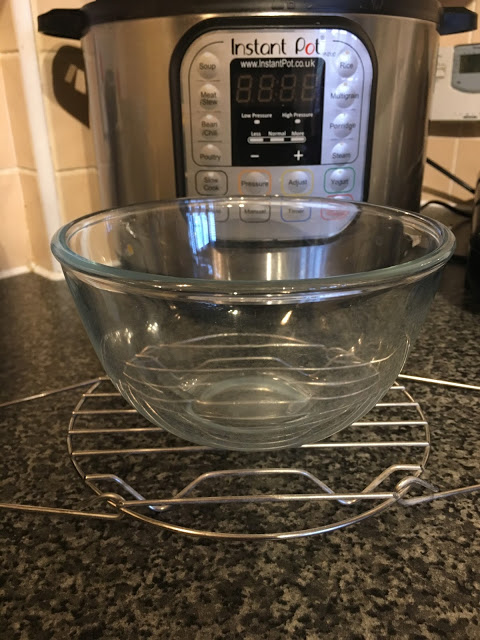 Instant Pot Pressure Cooker Lemony Mince in Oyster Sauce with Pot in Pot (PIP) Rice using a Pyrex bowl