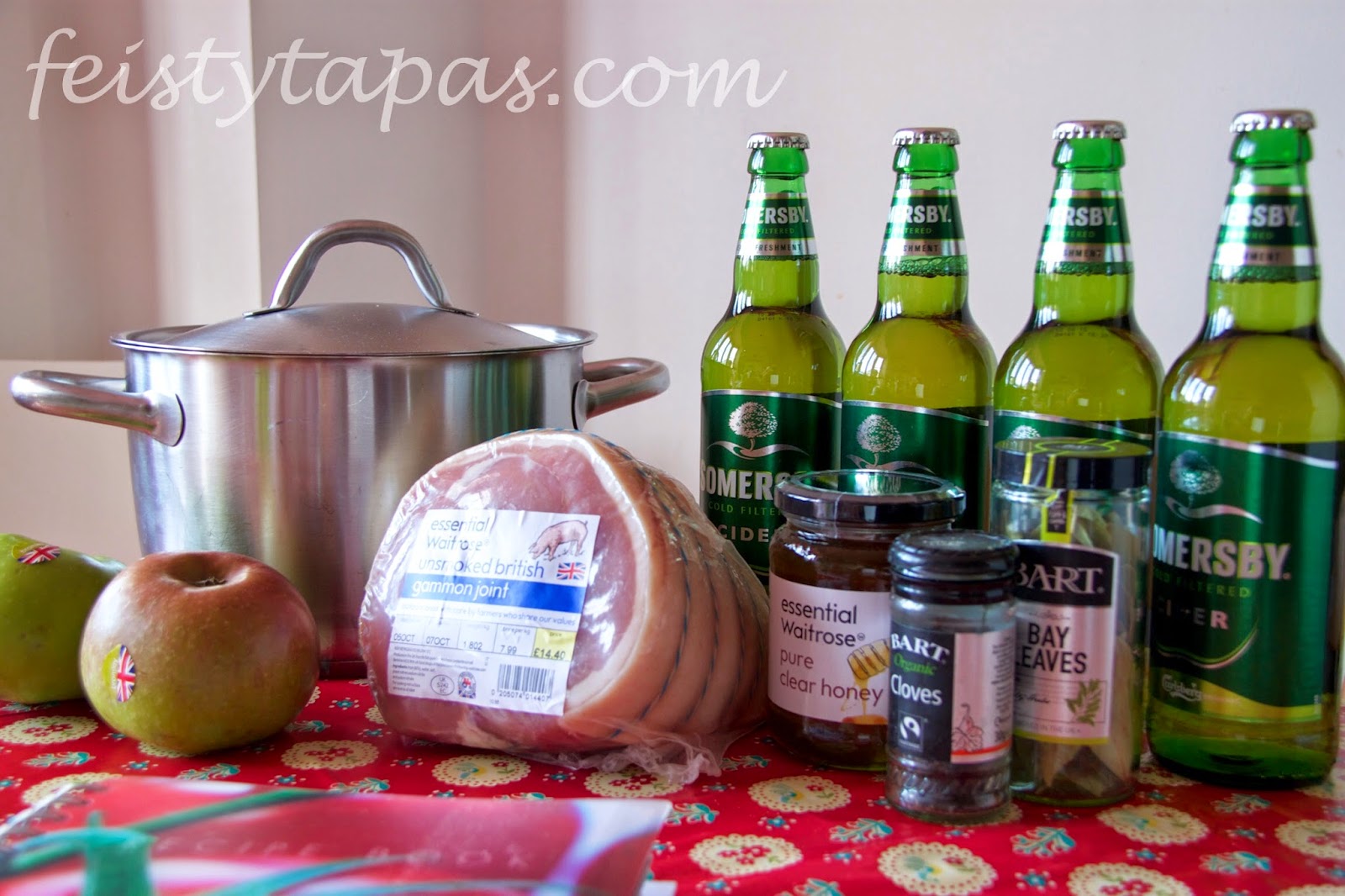 Ham two ways: Cranberry Ham and Cider Ham