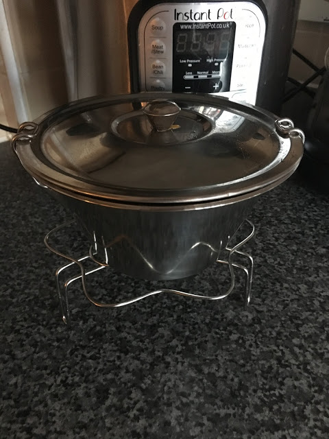 Instant Pot Pressure Cooker Lemony Mince in Oyster Sauce with Pot in Pot (PIP) Rice