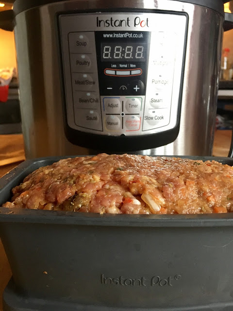 #InstantPot Meat Loaf in the new Springform Loaf Pan with Tempered Glass Base Instant Pot Meat Loaf