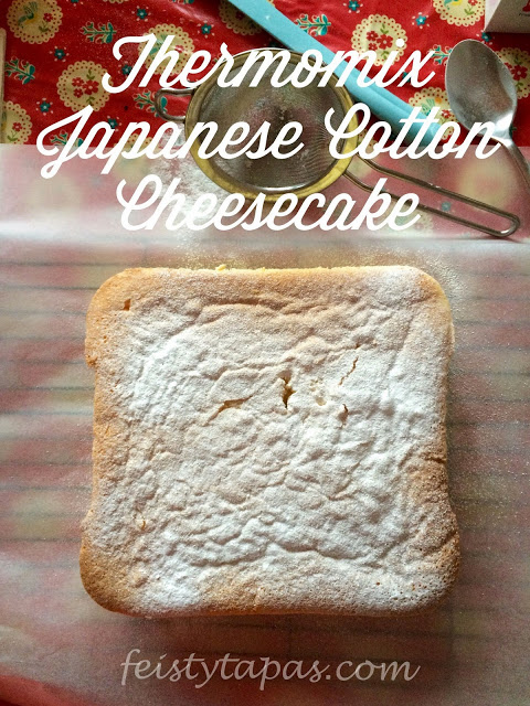 Thermomix Japanese Cotton Cheesecake Thermomix Japanese Cotton Cheesecake
