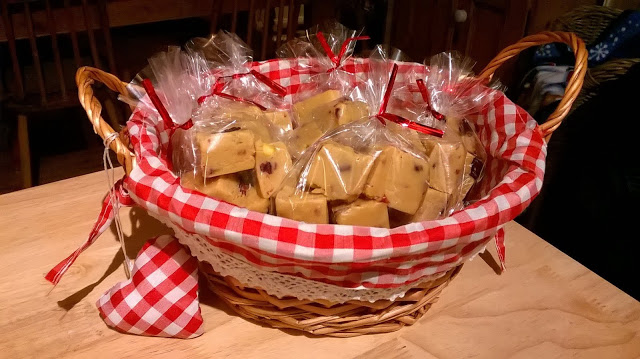 Perfect Christmas Makes with or without your Thermomix Festive Fudge as made by Mary