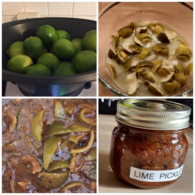 Perfect food gifts with or without your Thermomix Lime Pickle preserved in Kilner Jars and made with a Forking Foodie recipe