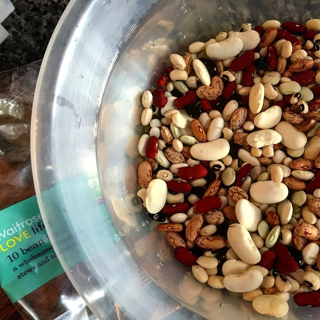 Julie's Thermomix Mexican Bean Soup - Waitrose Love Life 10 Bean Mix cooked from dry in the Instant Pot