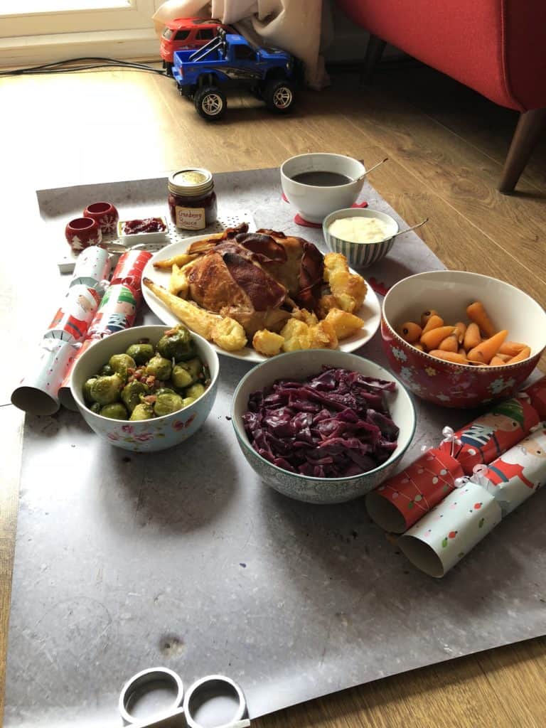 Behind the scenes photos of of how the best Instant Pot recipes were photographed for the An Instant Pot Christmas - An Instant Pot UK ebook