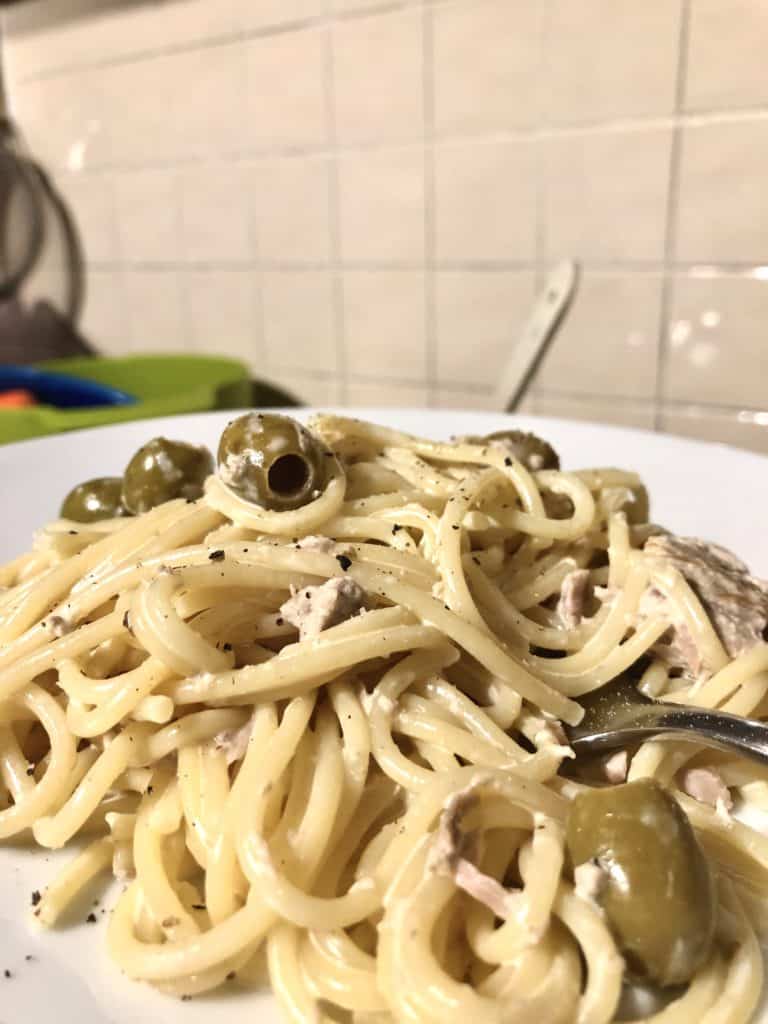 4 Ingredient Creamy Tuna Pasta by Feisty Tapas