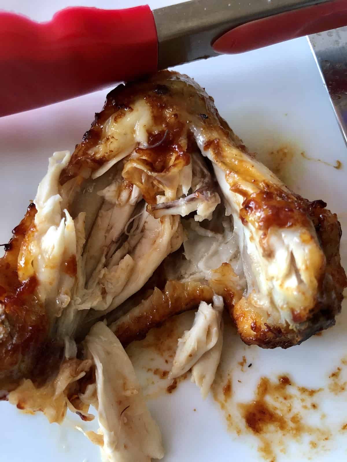 Photo of Inside of chicken wing