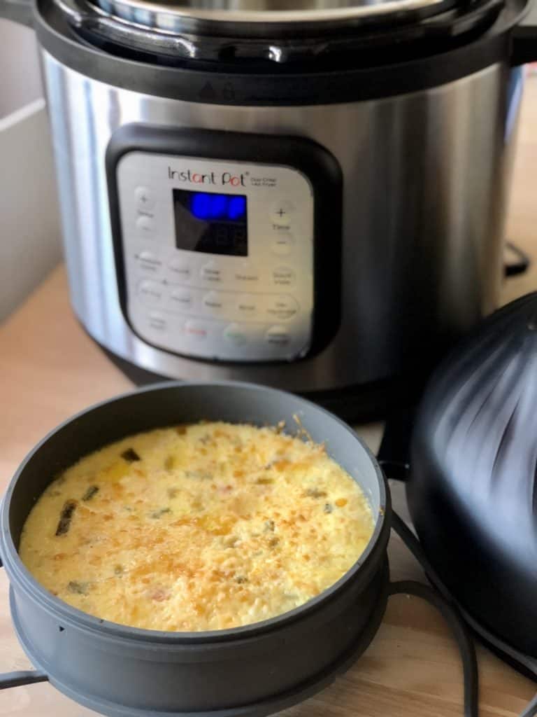 Instant Pot Duo Crisp Crustless Quiche