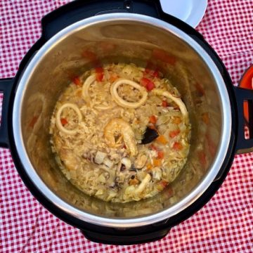 Instant Pot Seafood Rice
