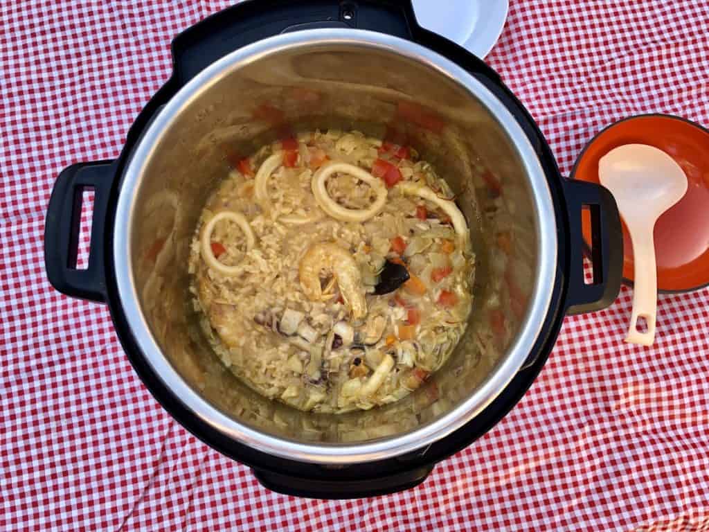 Instant Pot Seafood Rice