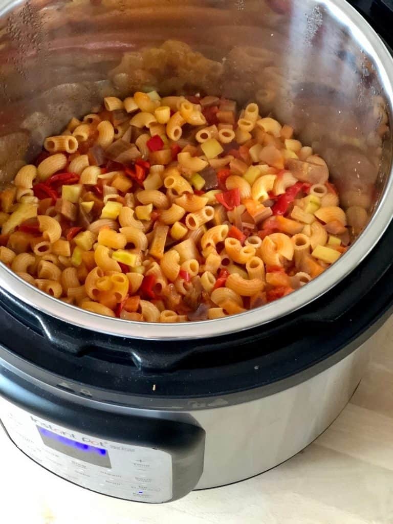 Instant Pot Ratatouille Pasta