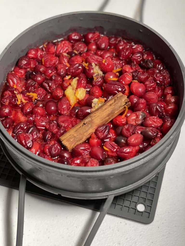 How to pressure cook Cranberry Sauce (with Instant Pot instructions)
