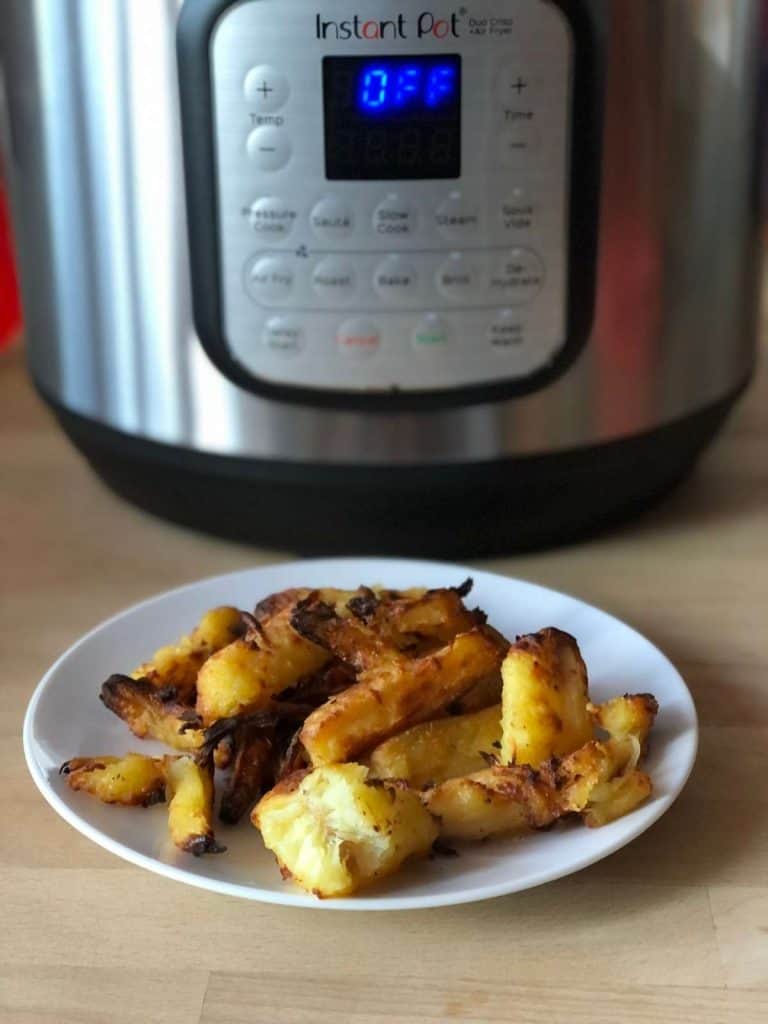Instant Pot Duo Crisp Roasted Parsnips