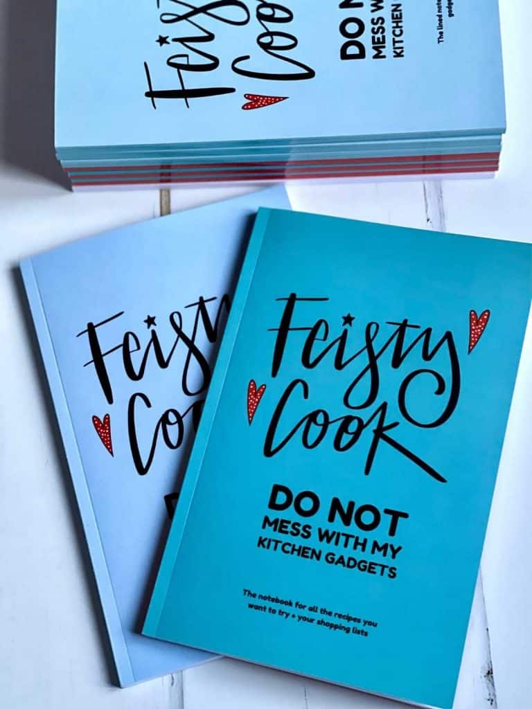 Photo of the Feisty Tapas Notebooks - Feisty Cook Do not mess with my Kitchen Gadgets in different colours
